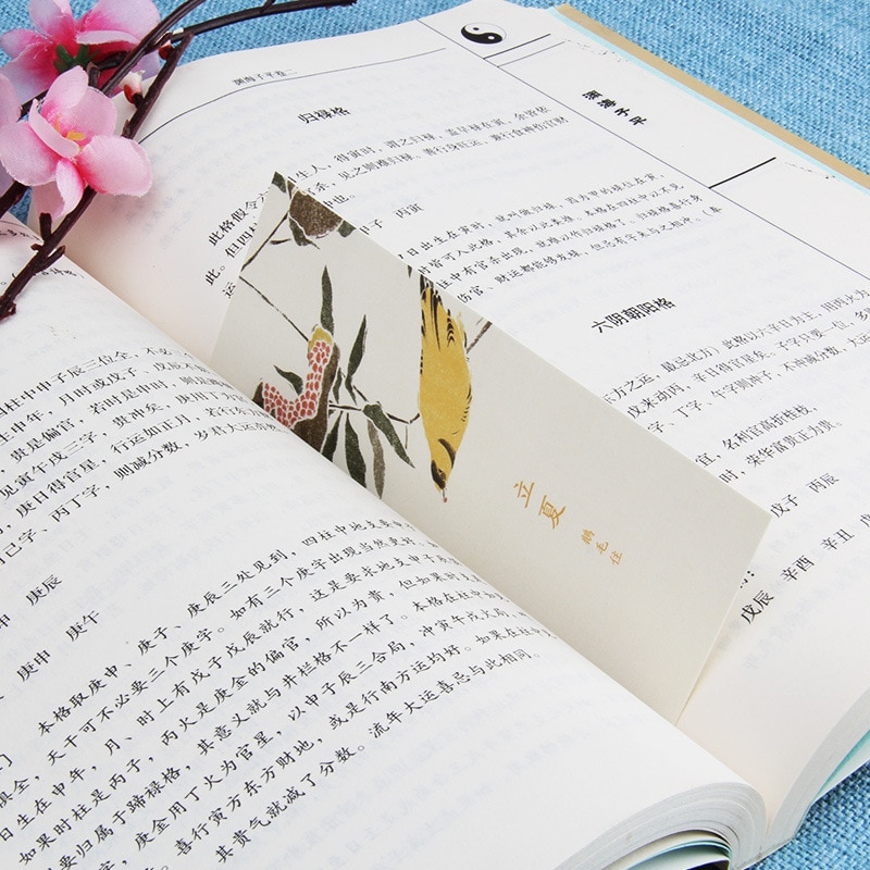 30Pcs/Pack Vintage Japanese Style Bookmark Kawaii Retro School