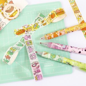 5PCS set Cute girl daily series Masking Washi Tape Decorative Adhesive Tape Decora Diy Scrapbooking Sticker